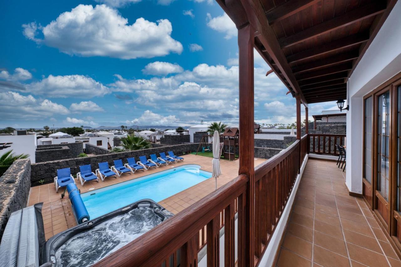 Villa Flavia-Private Pool, Jacuzzi, Sea Views Playa Blanca  Eksteriør bilde