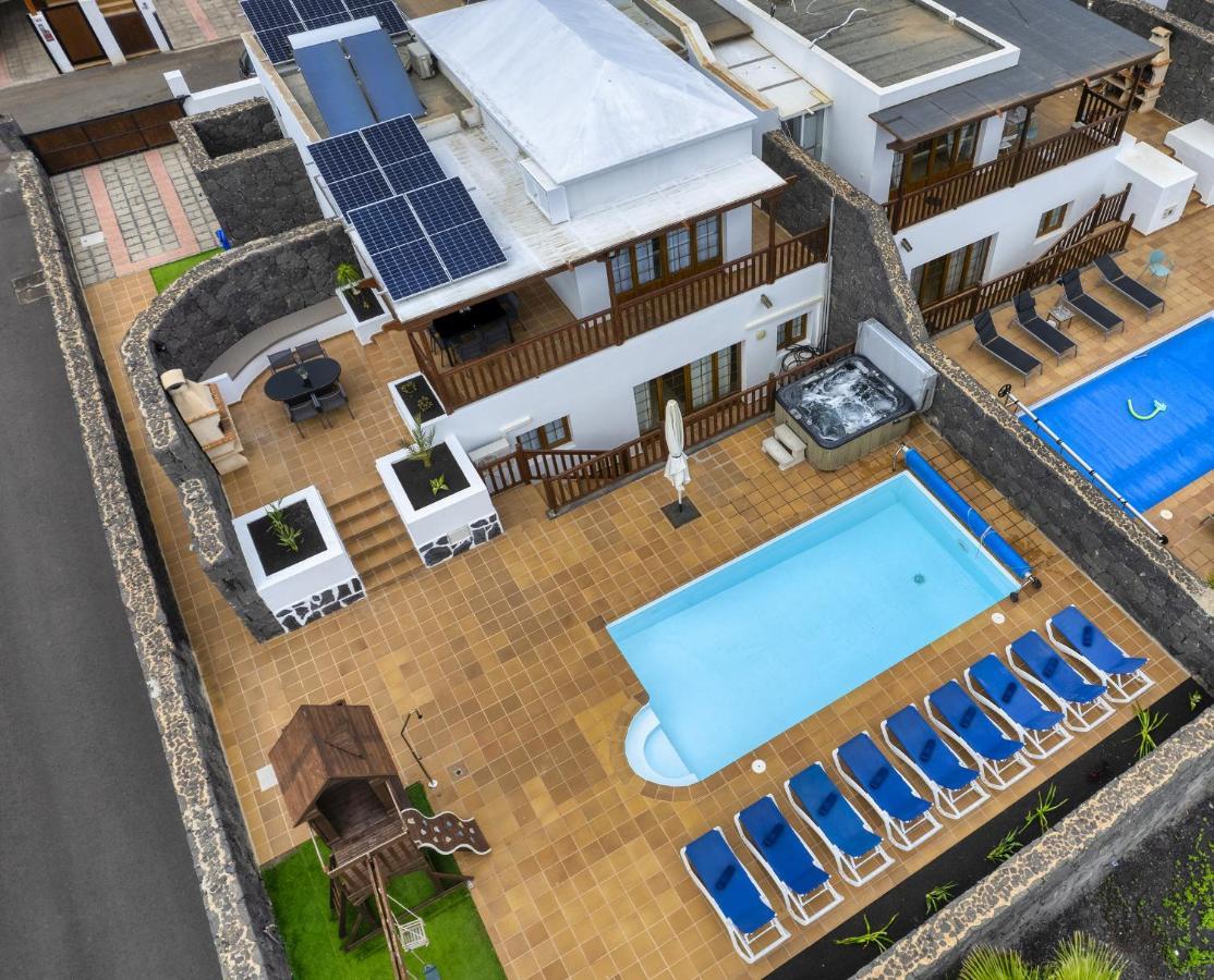 Villa Flavia-Private Pool, Jacuzzi, Sea Views Playa Blanca  Eksteriør bilde