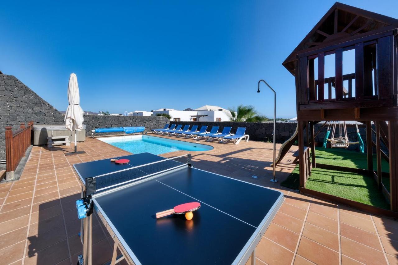 Villa Flavia-Private Pool, Jacuzzi, Sea Views Playa Blanca  Eksteriør bilde